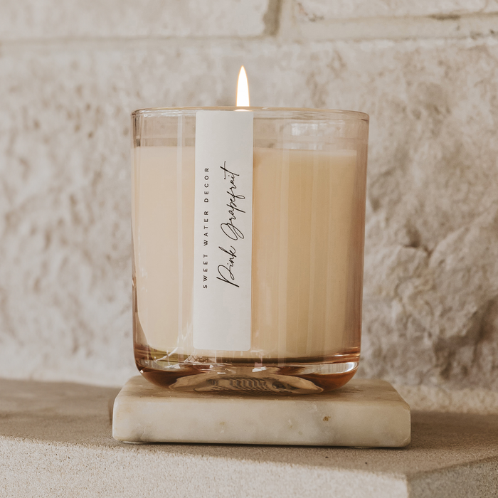 Pink Grapefruit 12 oz Candle - Home Decor & Gifts