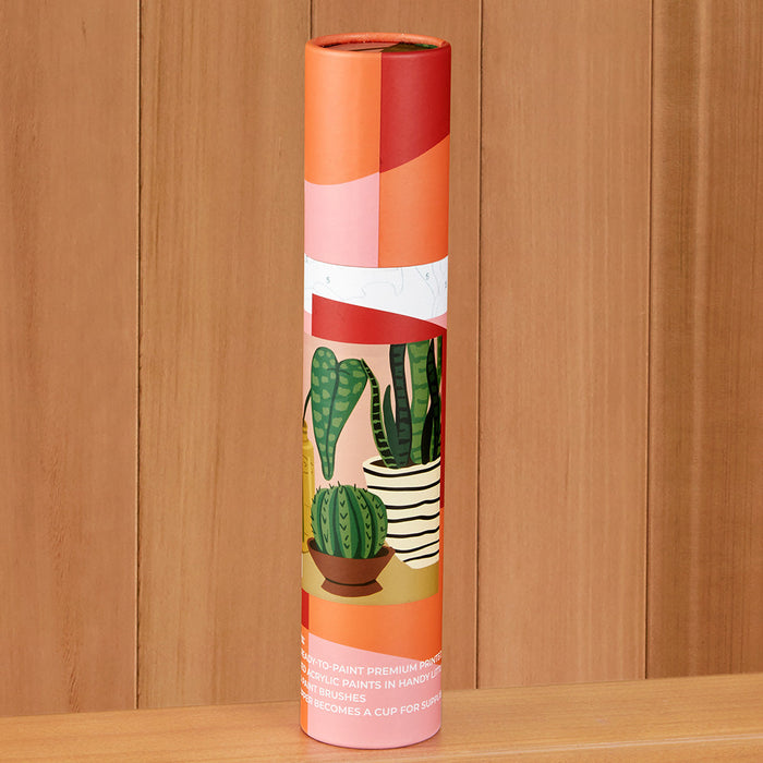 Pink Picasso Paint-by-Numbers Kit, Mid-Century Modern