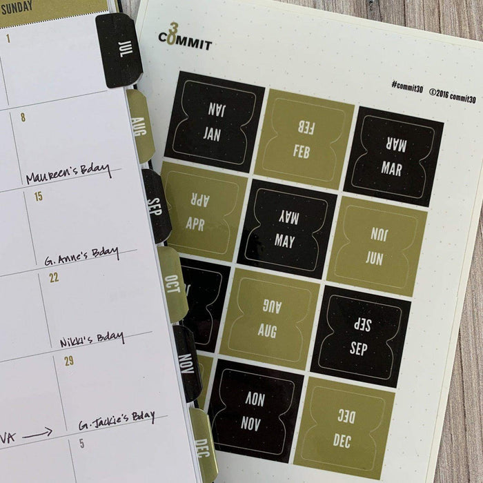 Planner Tabs