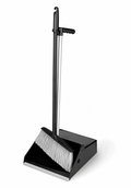 PLASTIC DUSTPAN & BROOM - LONG HANDLES