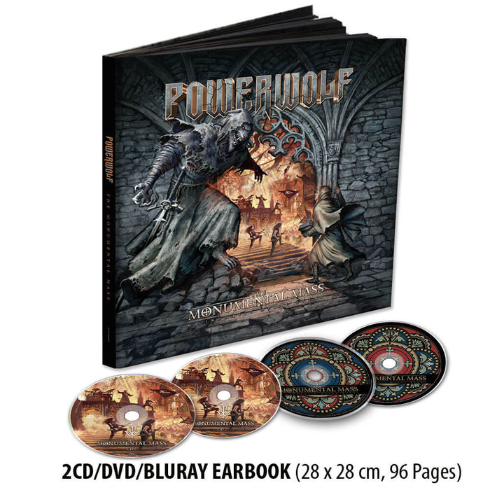 Powerwolf "The Monumental Mass: a Cinematic Metal Event" Earbook