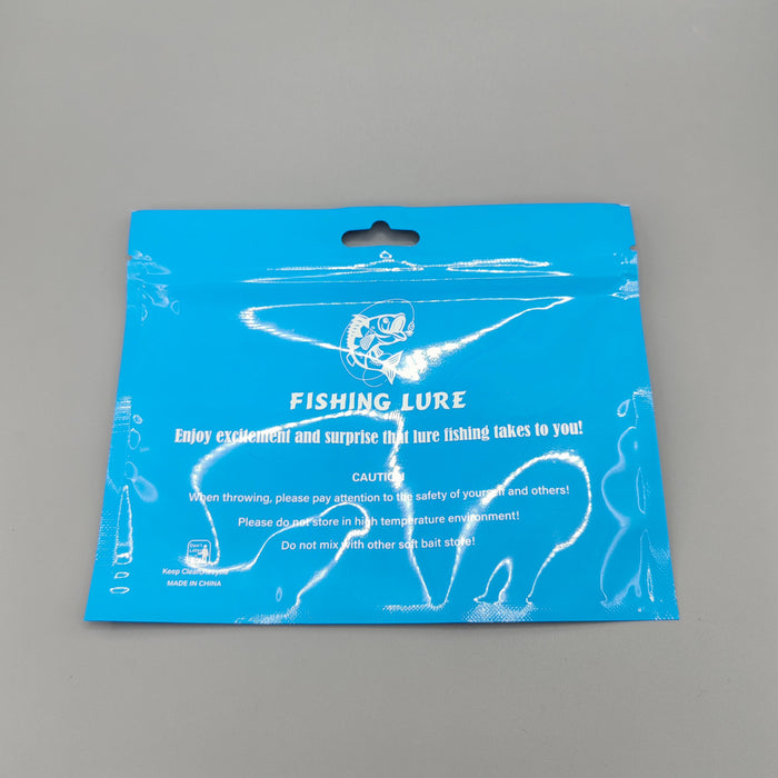 Printed Aluminum Laminated Lure Package Bag With Zipper - Custom Lure Online