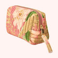 Quilted Velvet Vanity Bag