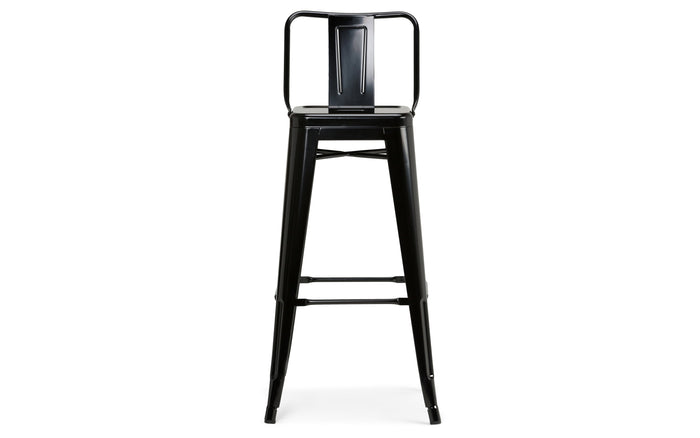 Black 30 Inch | Rayne 30 inch Metal Bar Stool (Set of 4)