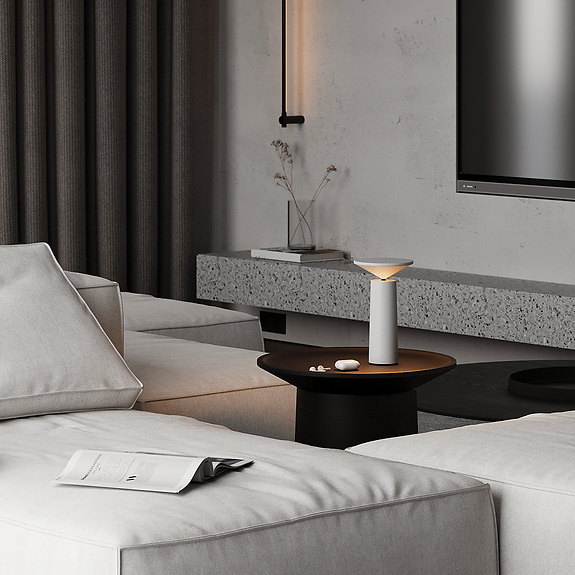 Rechargeable Table Lamp SOLEN XX75 – decorative table lamp, view 2 | LAMP & LIGHT - Design forward Decorative lamp , Downlights, pendant lamp , striplights