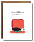 Record Player Birthday Card
