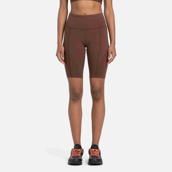 Reebok Apparel Women Lux Bike Shorts UNEARTHED BROWN