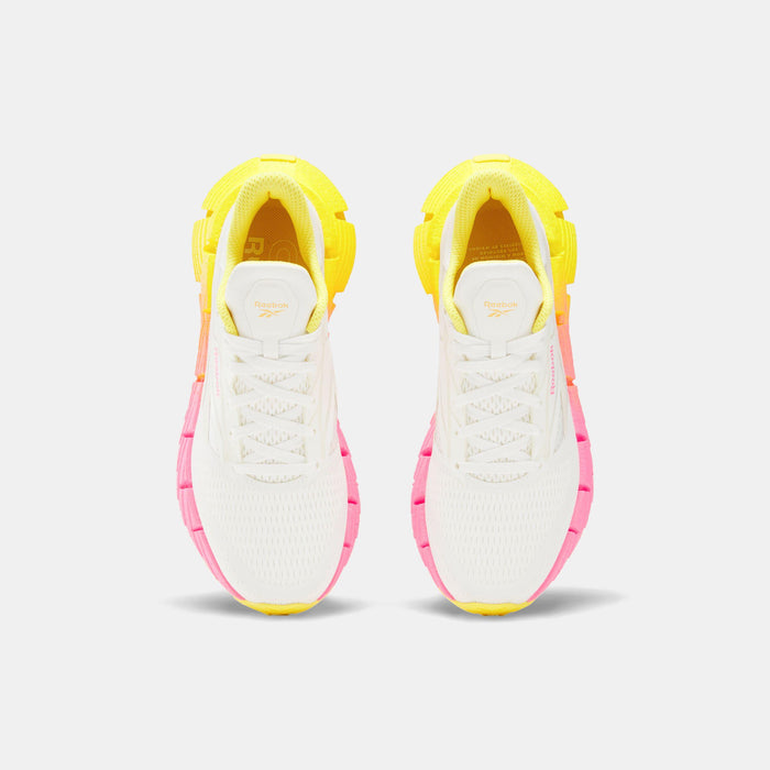 Reebok Footwear Women FloatZig 1 Running Shoes CHALK/SAND/ATOMIC PINK