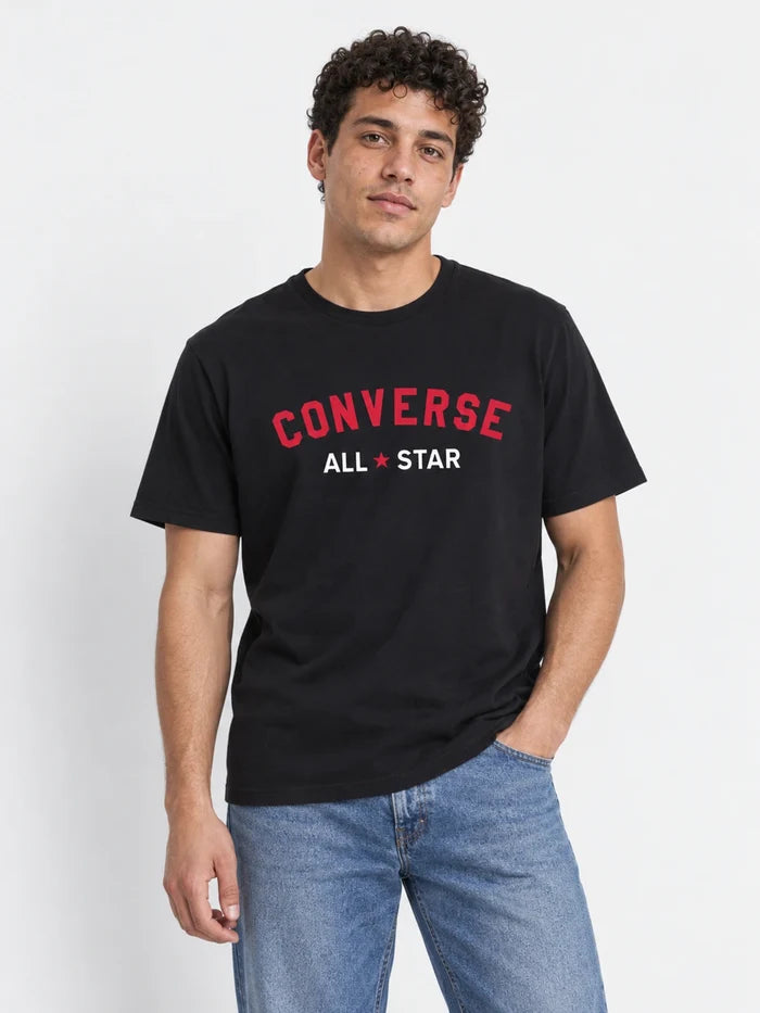 Remera Converse All Star Tee Negro — vista principal