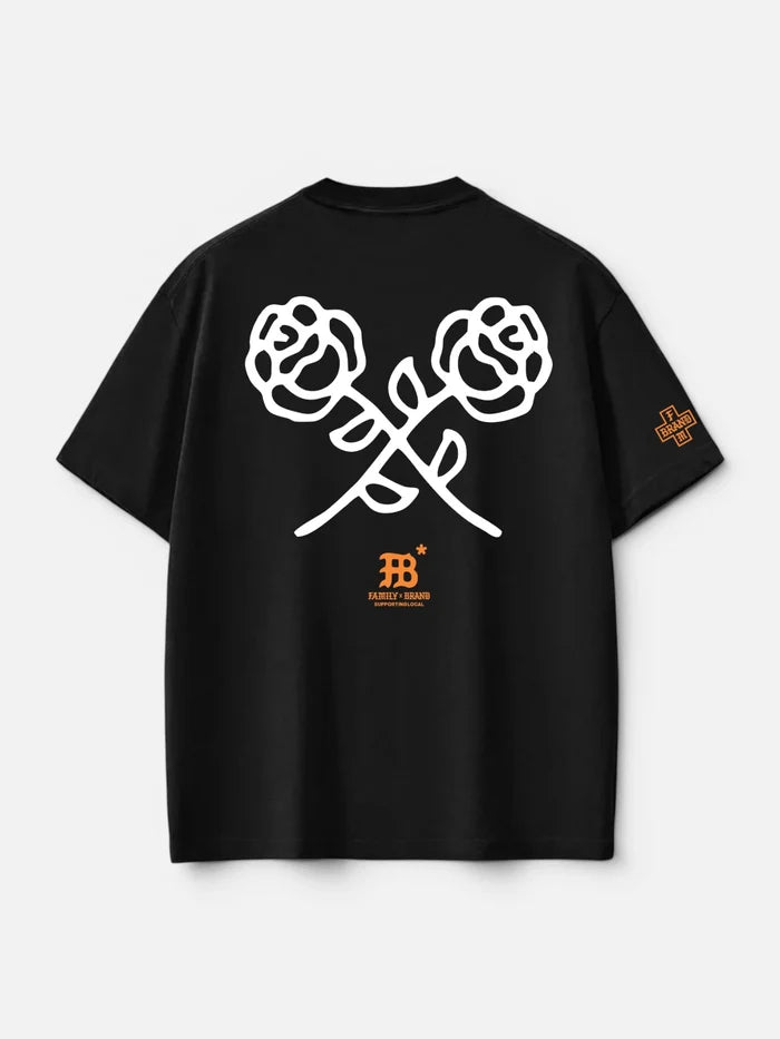 Remera Familyarg x Brand & Co Orng Pirate Negro