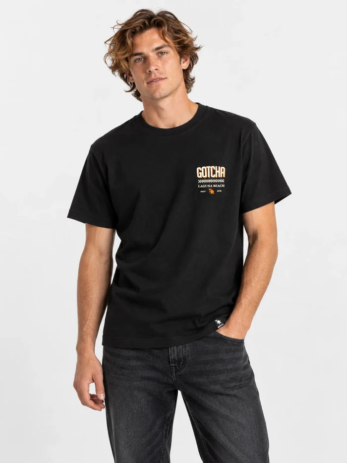 Remera Gotcha Icon Negro — vista principal