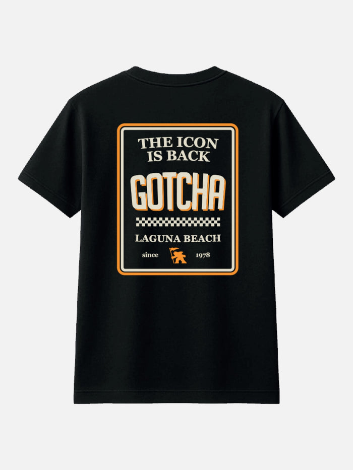 Remera Gotcha Icon Negro