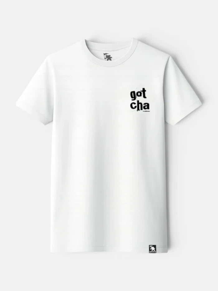 Remera Gotcha Palms On Fire Blanco