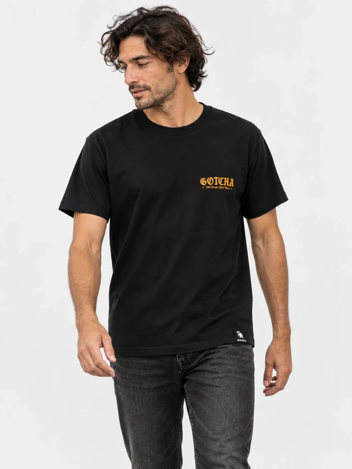Remera Gotcha Ride Negro — vista principal