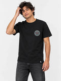 Remera Gotcha Stamp Negro — vista principal