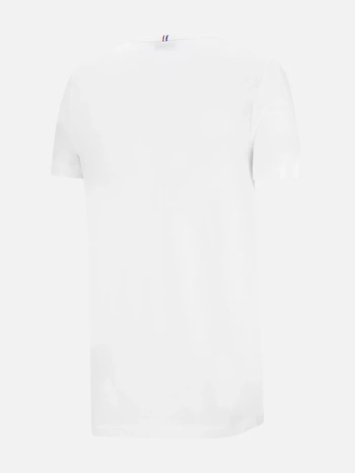 Remera Le Coq Sportif Bat 1882 Tee  White