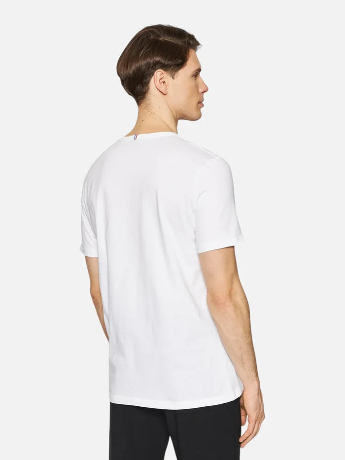 Remera Le Coq Sportif Polo Ss N° 3 Blanco