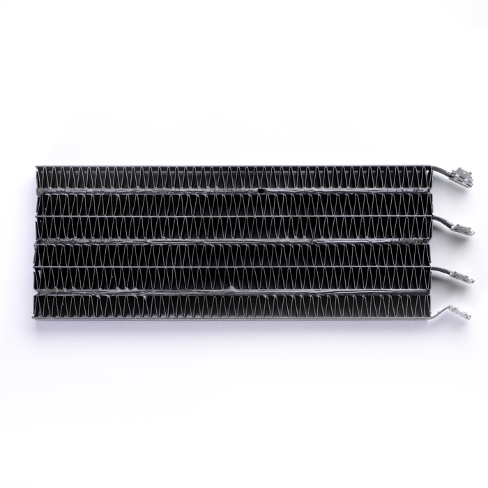 Replacement heating element for EdenPURE GEN40 heater with metal fins and four connector terminals on white background