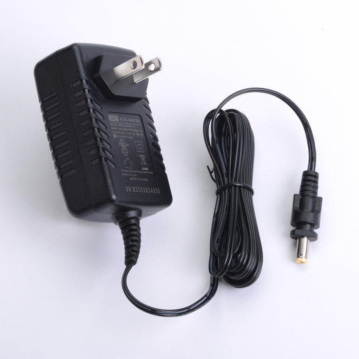Replacement power cord for EdenPURE 360 Air Fan GEN55 with black plug and long coiled cable on white background