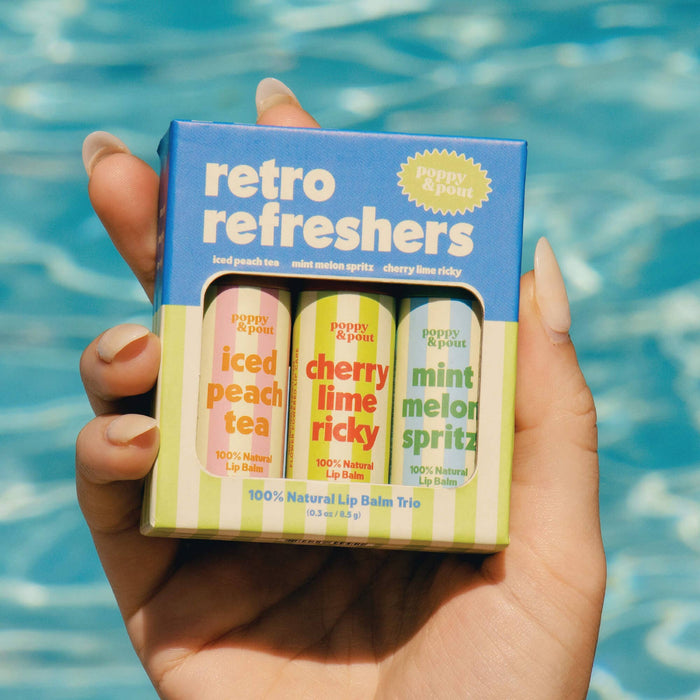 Retro Refreshers Lip Balm Trio Gift Set