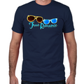 Retro Sunglasses Fitted T-Shirt