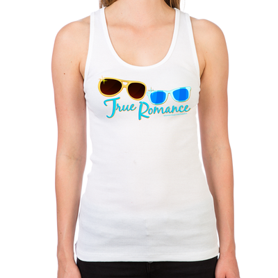 Retro Sunglasses Women's Racerback Tank