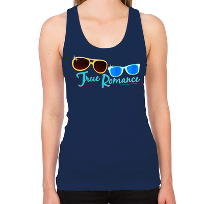 Retro Sunglasses Women's Racerback Tank