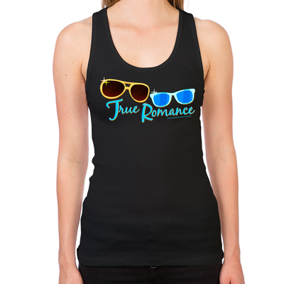 Retro Sunglasses Women's Racerback Tank