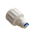 Reverse Osmosis Garden Tap Connector 3/4" BSP Screw to 1/4" Push Fit