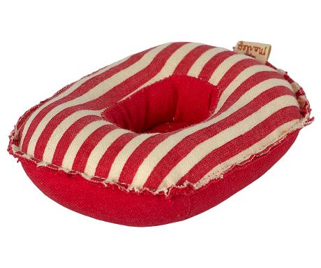 Rubber boat, Small mouse - Red stripe