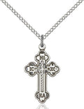 Russian Cross medal 02721, Sterling Silver