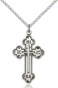 Russian Cross medal 02731, Sterling Silver