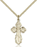 Saint Olga Cross medal 02562, Gold Filled