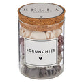 Satin Scrunchies Jar - Lilac Ash Ombre