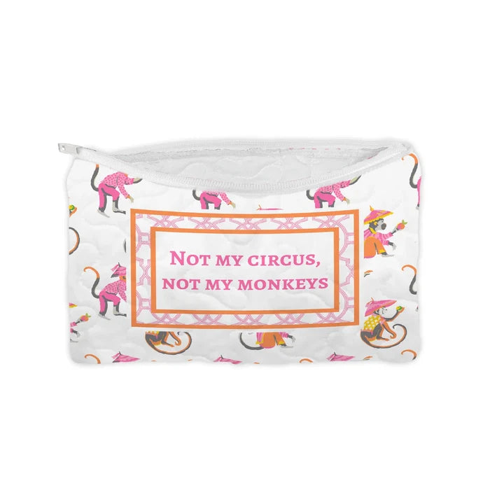 Sayings Quilted Makeup Bag (Various Phrases)