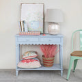 Scallopped Console Table