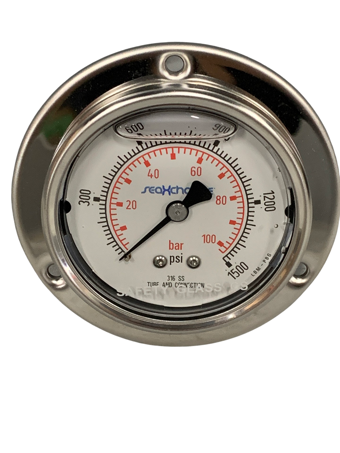 SeaXchange Pressure Gauge 0-1500 PSI
