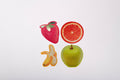 Sensory Sticker Set, Fruits