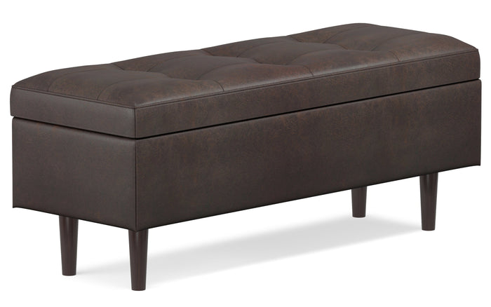 Distressed Chestnut Brown / Distressed Vegan Leather