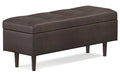 Distressed Chestnut Brown / Distressed Vegan Leather