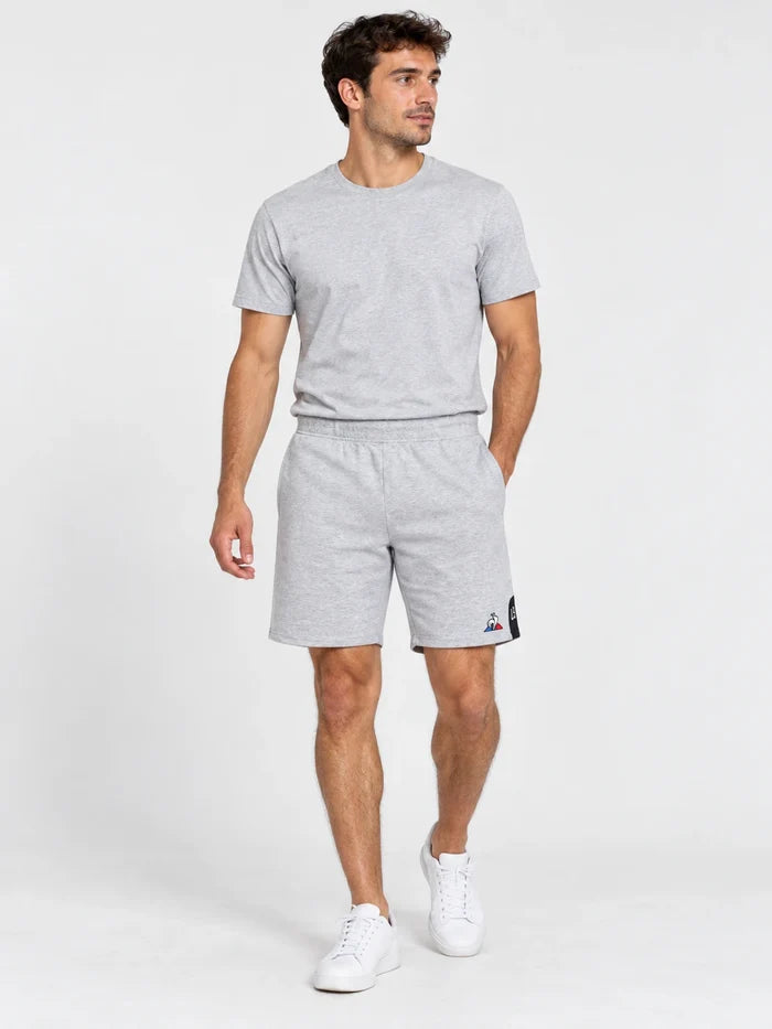 Short Le Coq Sportif Ess Short Regular N°2 M Gris C — vista principal