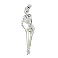 Showgirl Pin Silver