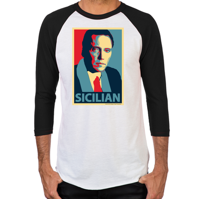Sicilian Men's Baseball T-Shirt