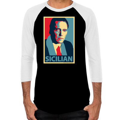 Sicilian Men's Baseball T-Shirt