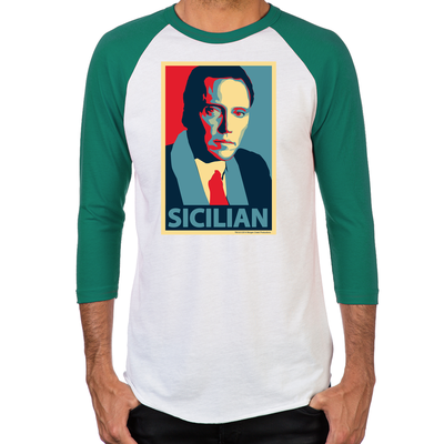 Sicilian Men's Baseball T-Shirt