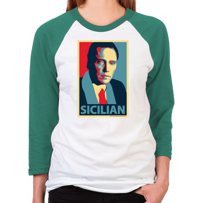 Sicilian Women's Baseball T-Shirt