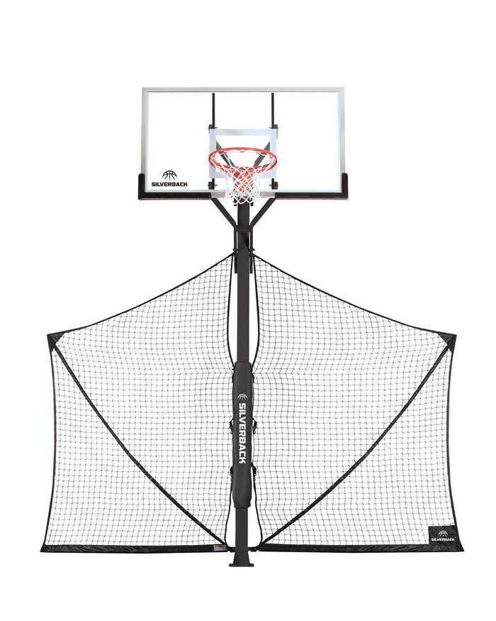 Silverback Yard Guard - Basketball Return Net - Basketball rebounder