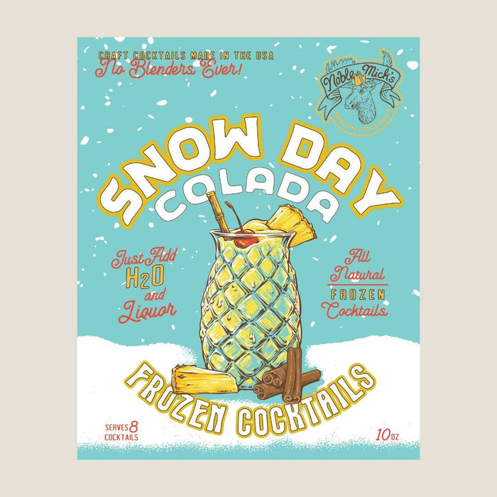 Snow Day Colada Frozen Cocktail