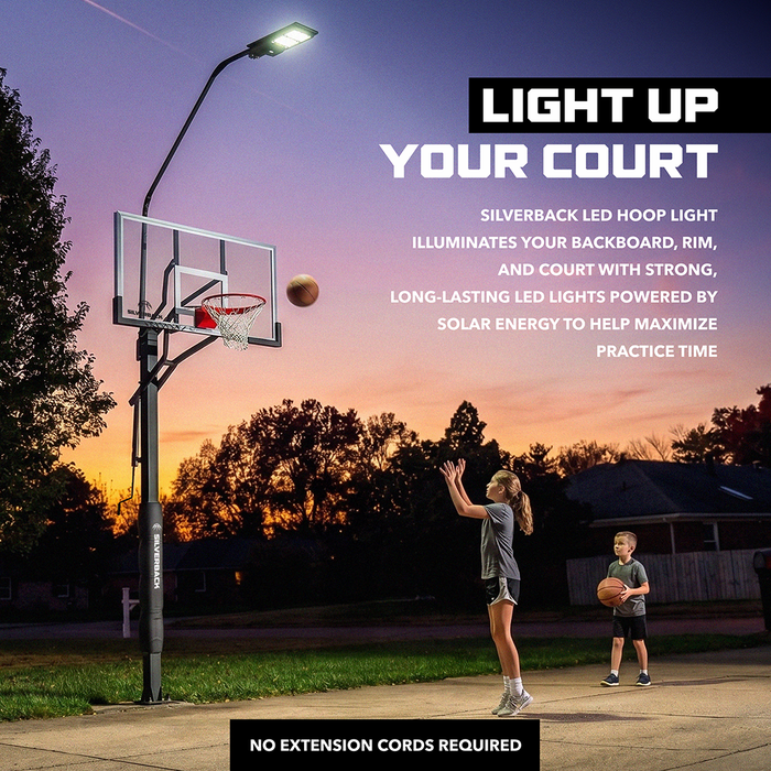 Solar LED Basketball Hoop Light