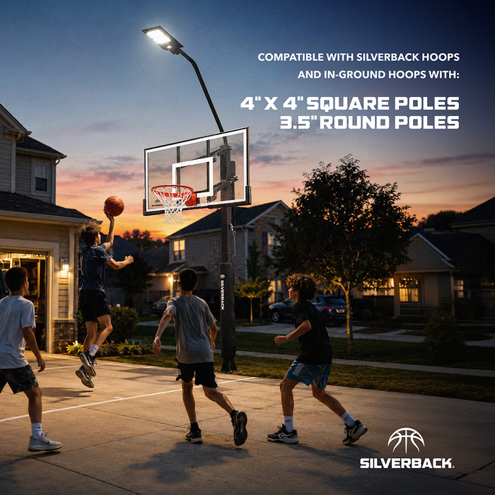 Solar LED Basketball Hoop Light
